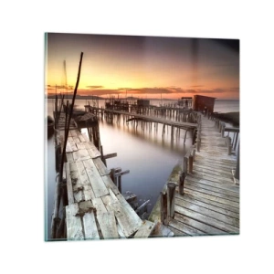 Glasbild - Bild auf glas - Authentisch, keine Touristenattrappe - 30x30 cm