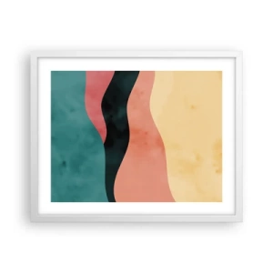 Poster in einem weißen Rahmen - Konforme Nichtkonformität - 50x40 cm