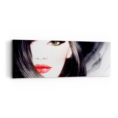 Bild auf Leinwand - Leinwandbild - Saphir-Optik - 90x30 cm