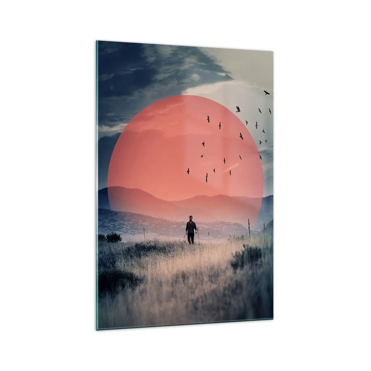 Glasbild - Bild auf glas - In eigenen Elementen - 70x100 cm