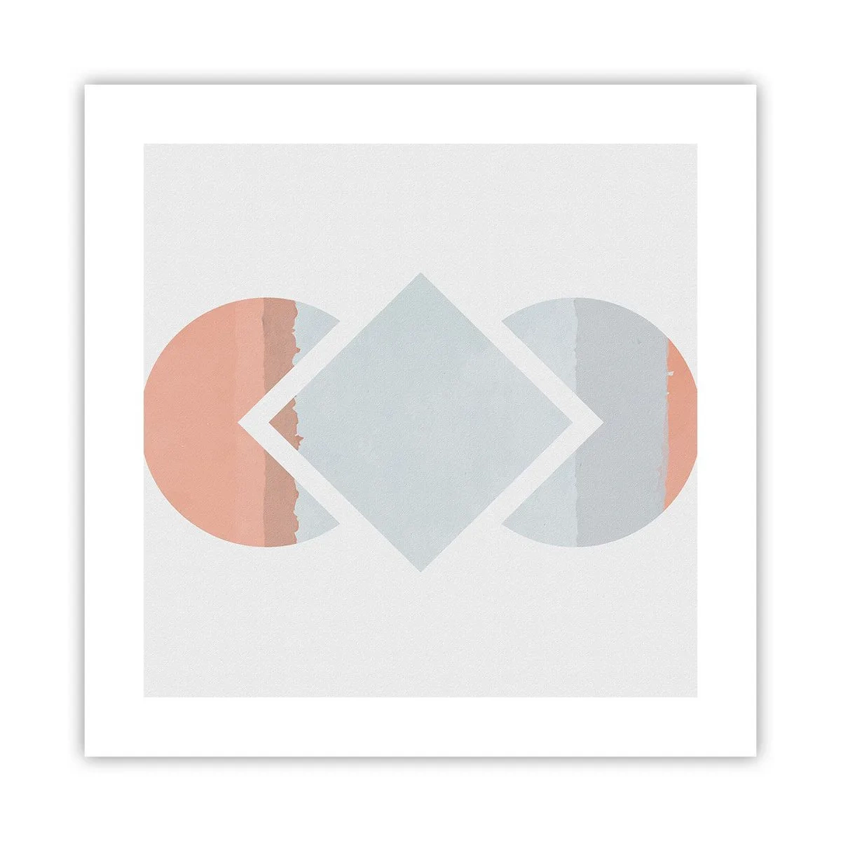 Poster - Die Situation ist klar - 40x40 cm