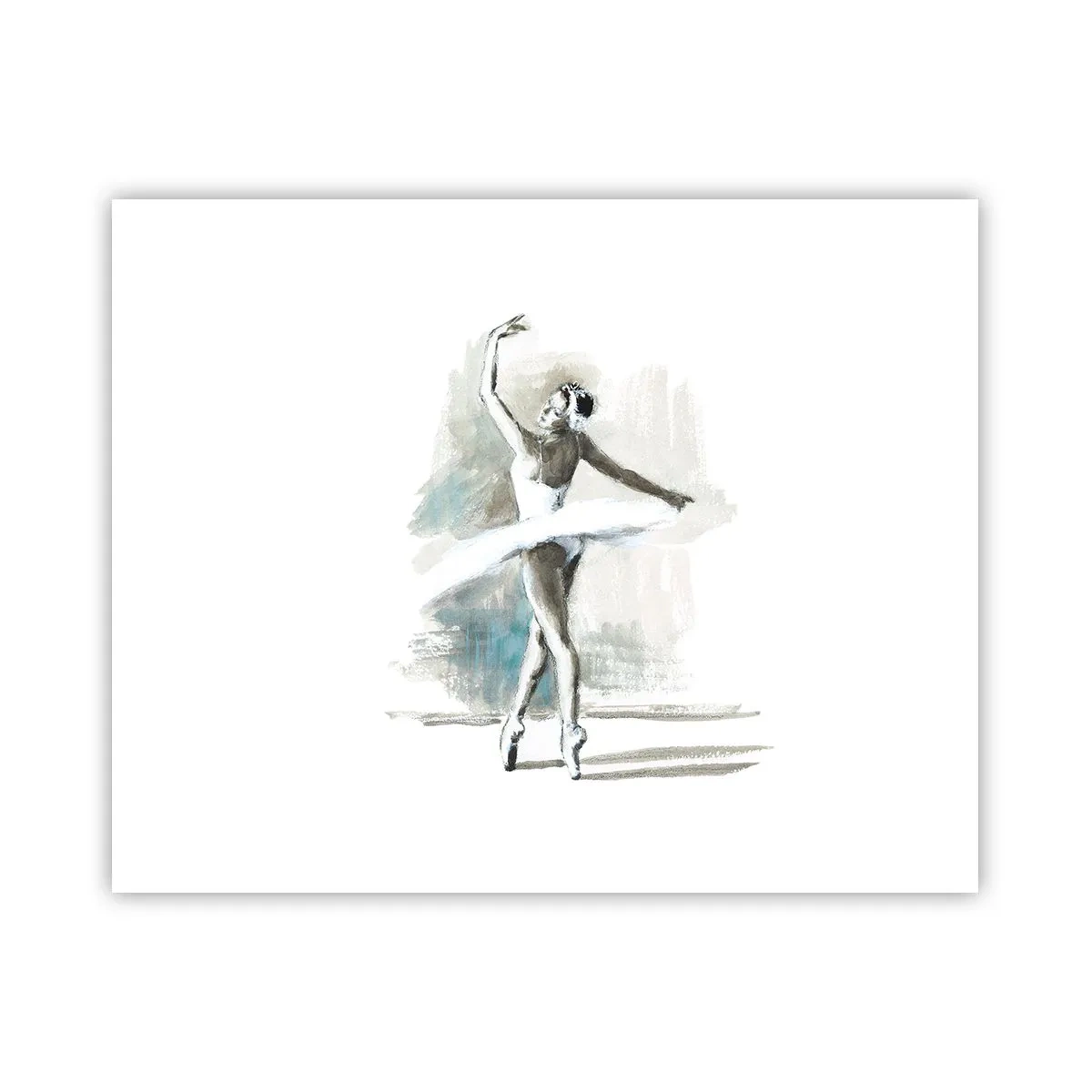 Poster - In einen Schwan verzaubert - 50x40 cm