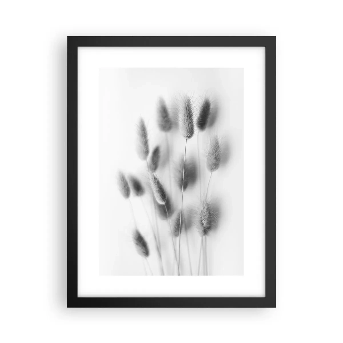 Poster in einem schwarzem Rahmen - Eure flauschige Grashoheit - 30x40 cm