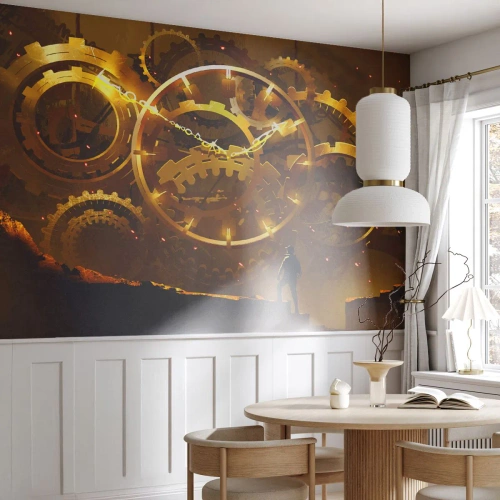 Fototapete Premium Sand - An der Quelle der Zeit - Abstraktion, Stück, Grafik - 300x210 cm