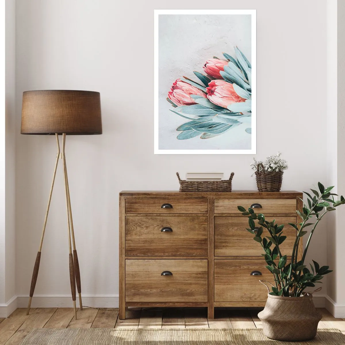 Poster - Schämen sich für ihre eigene Schönheit - 30x40 cm