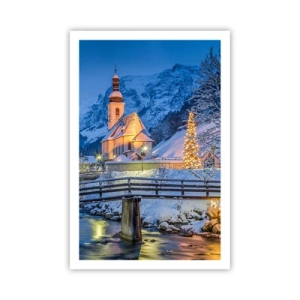 Poster - Weihnachtsgeist - 61x91 cm