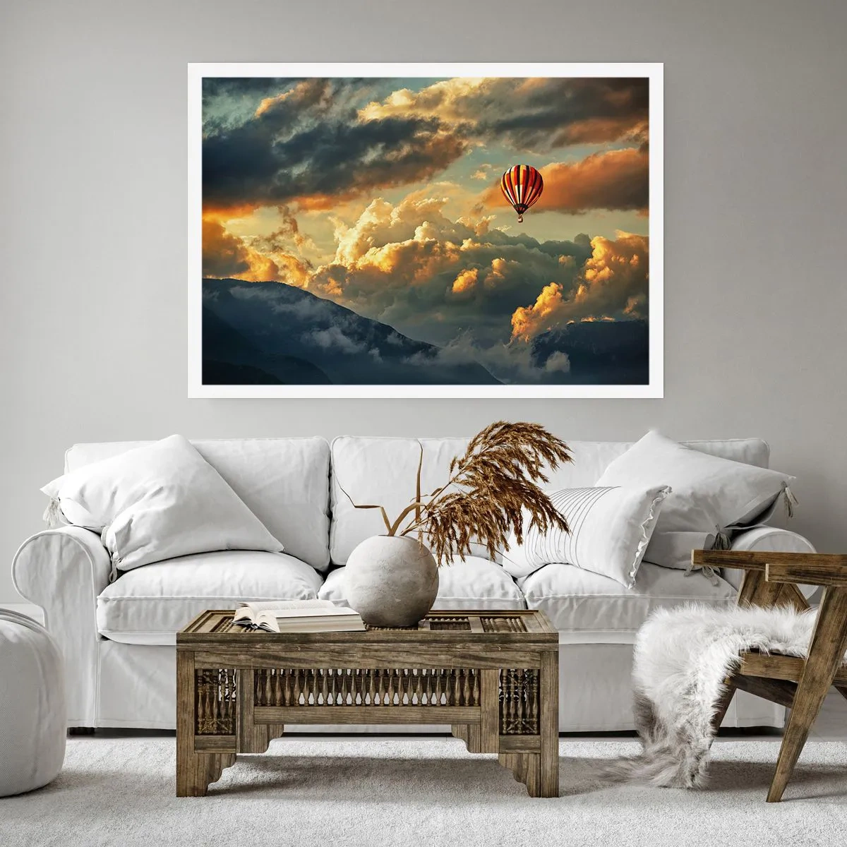 Poster - Ich fliege, weil ich es will - 70x50 cm