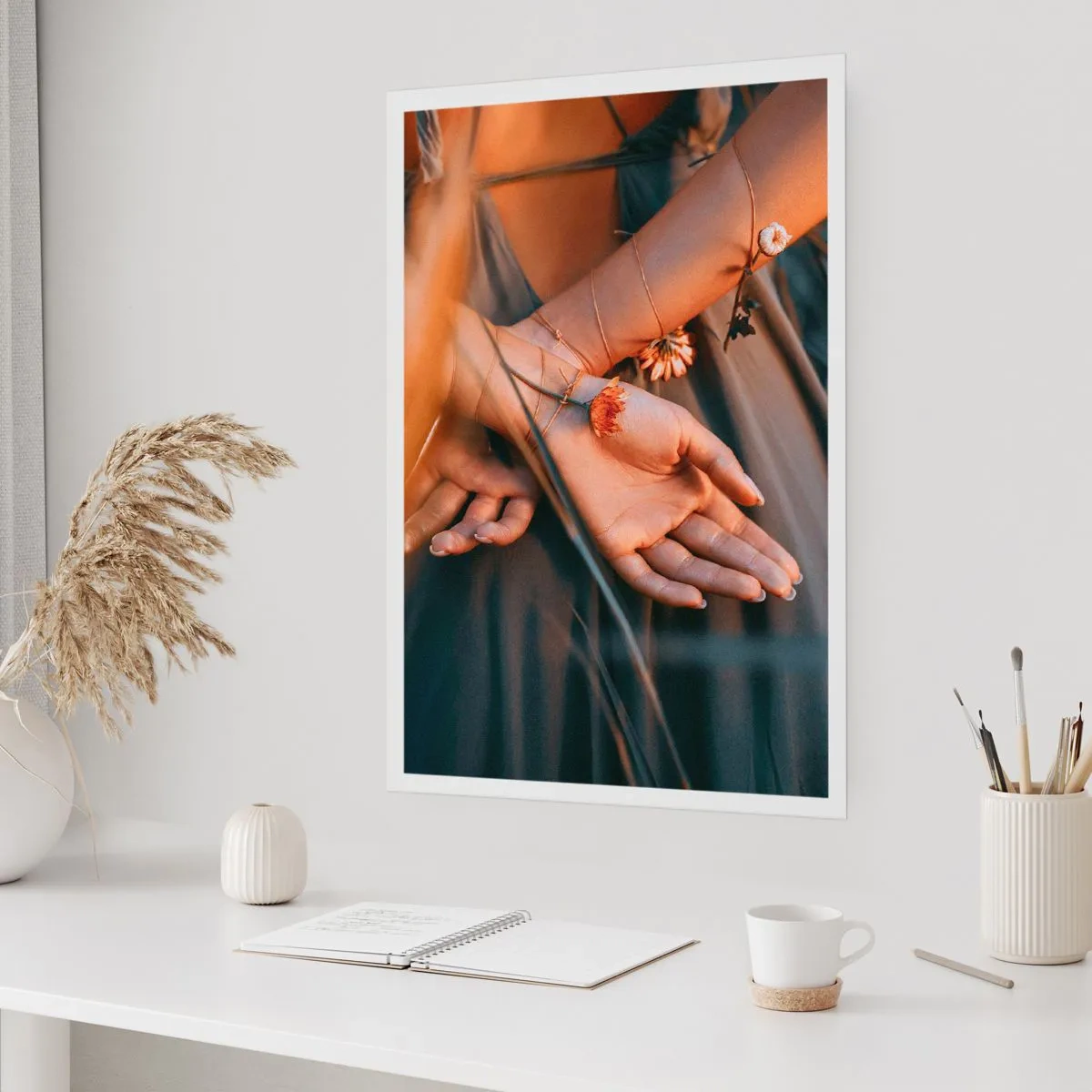 Poster - Verbunden mit der Natur - 40x50 cm