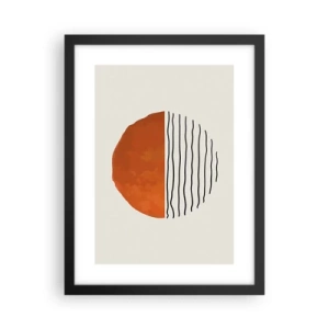 Poster in einem schwarzem Rahmen - Im japanischen Klima - 30x40 cm