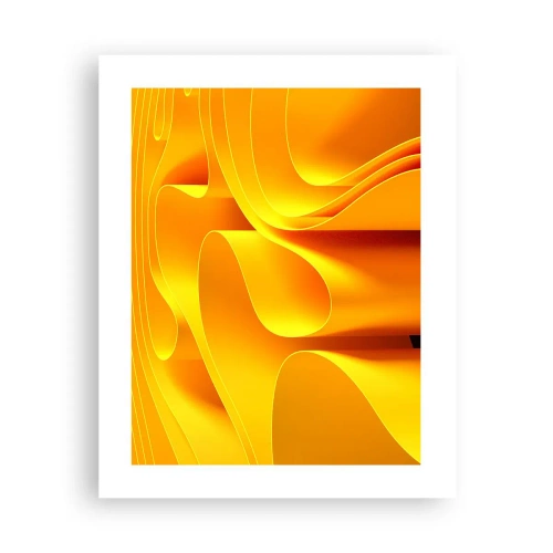Poster - Wie Sonnenwellen - 40x50 cm