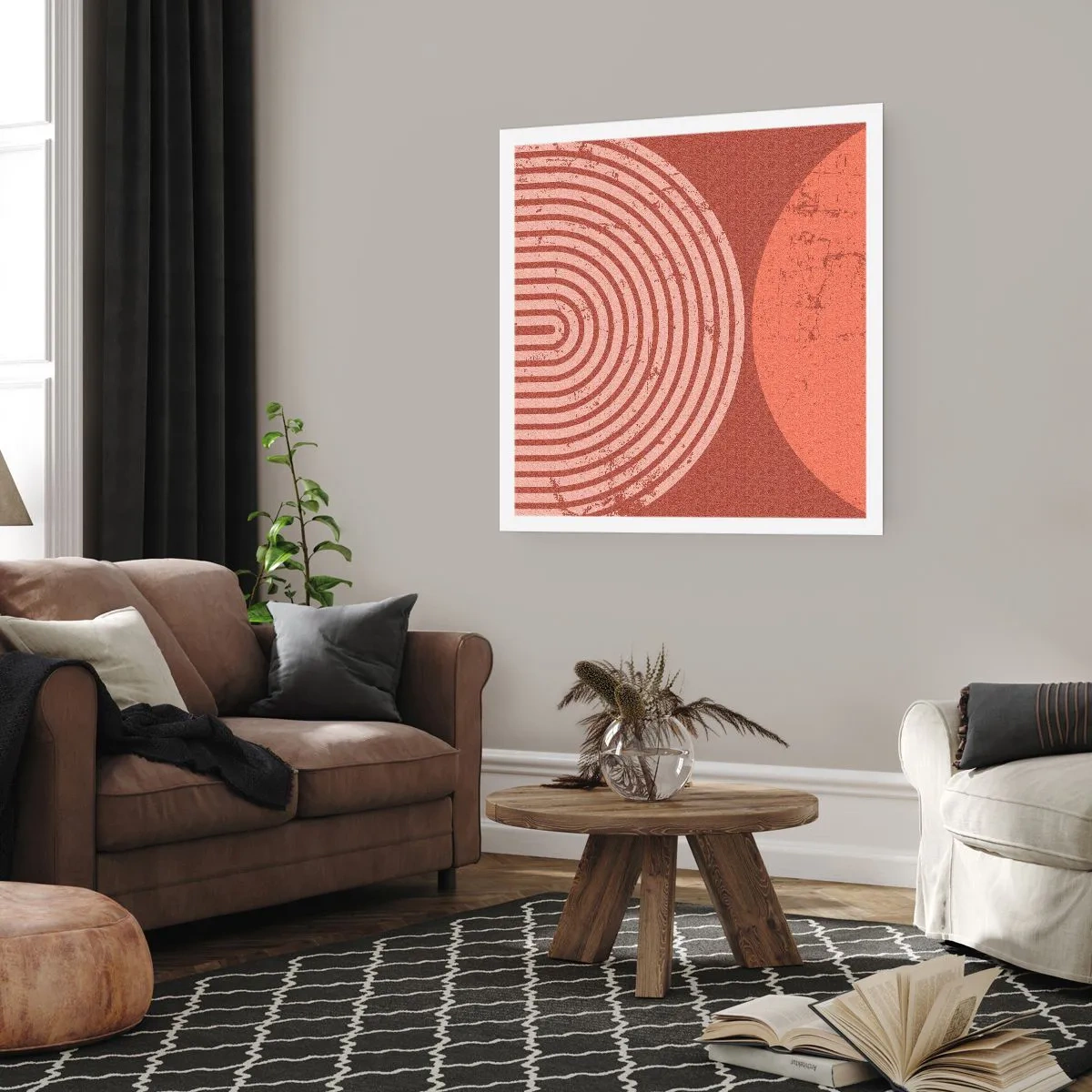 Poster - Enge Beziehung - 40x40 cm