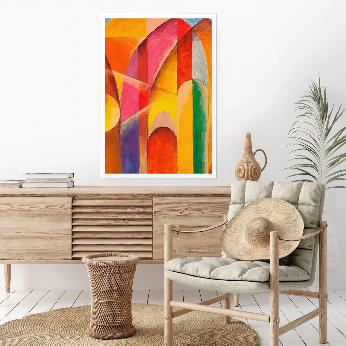 Poster - Kathedrale der Sonne - 70x100 cm