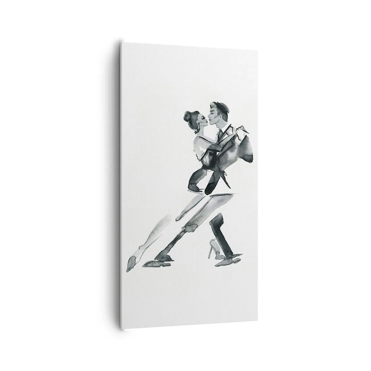 Bild auf Leinwand - Leinwandbild - In einem Schlag - 65x120 cm