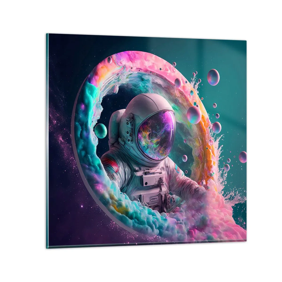 Glasbild - Bild auf glas - Sternentor - 30x30 cm