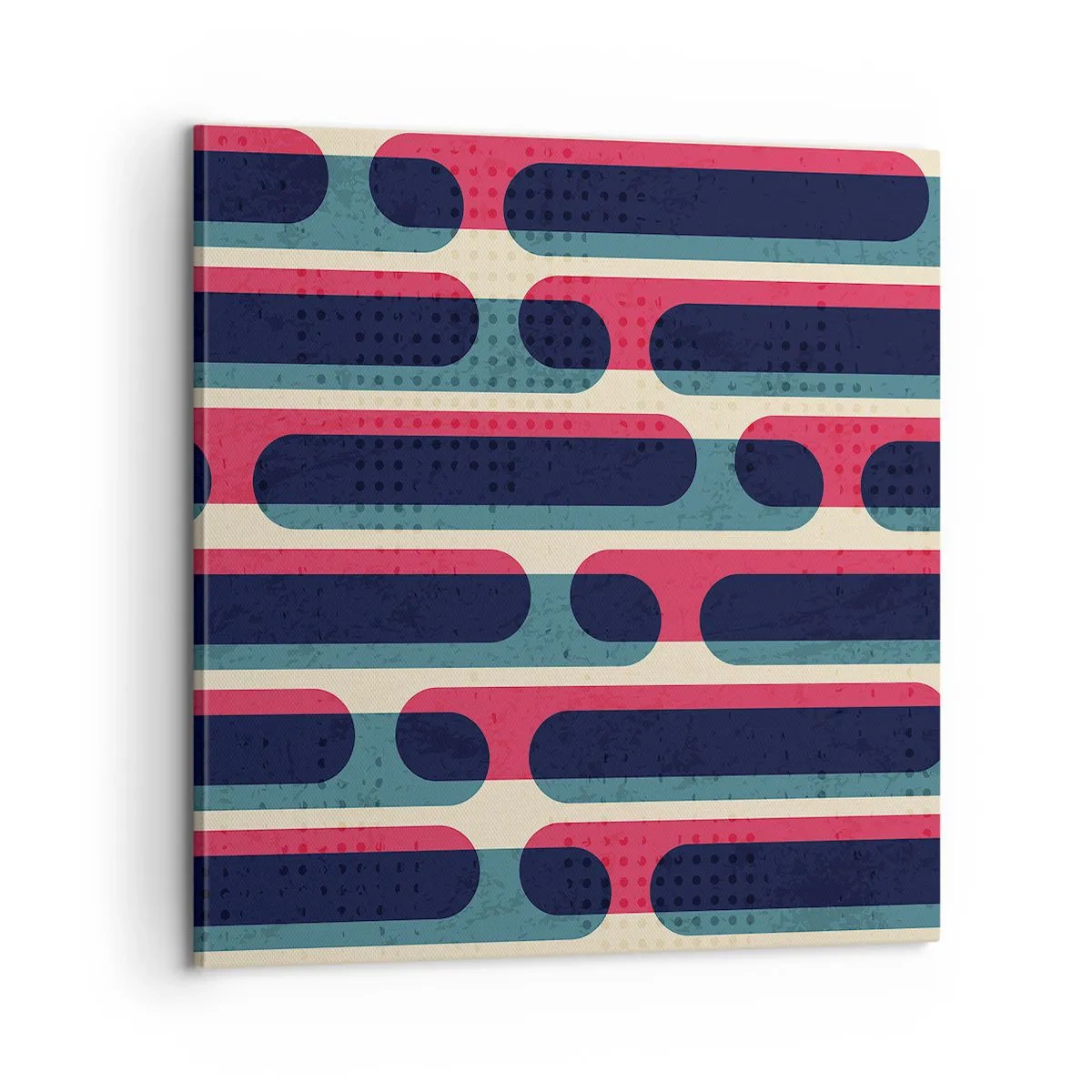 Bild auf Leinwand - Leinwandbild - In die Tiefe und vorwärts - 60x60 cm