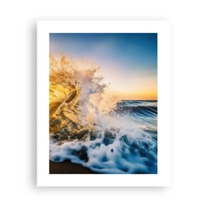 Poster - Spaß im Sand - 40x50 cm