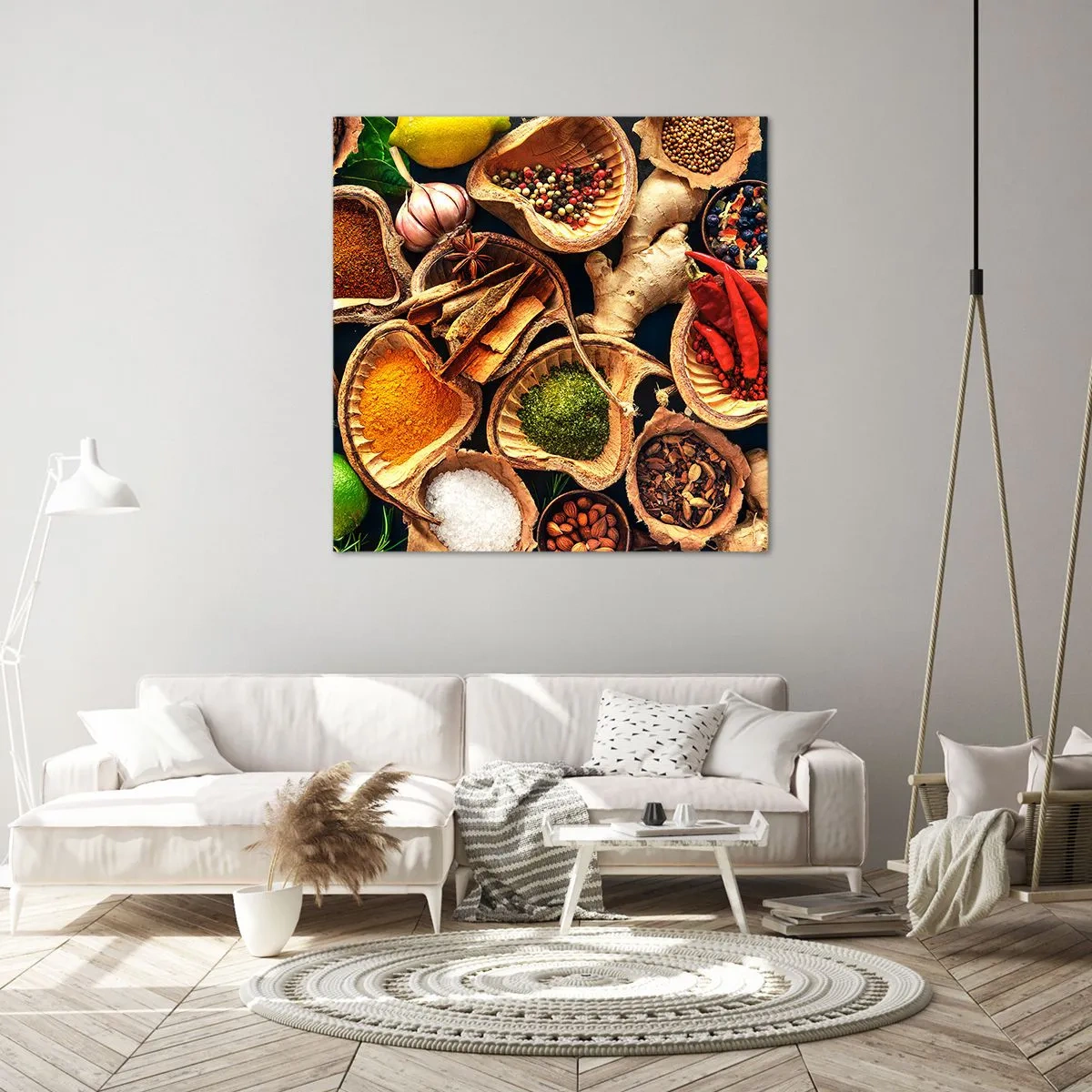 Bild auf Leinwand - Leinwandbild - Nimm was du willst - 40x40 cm