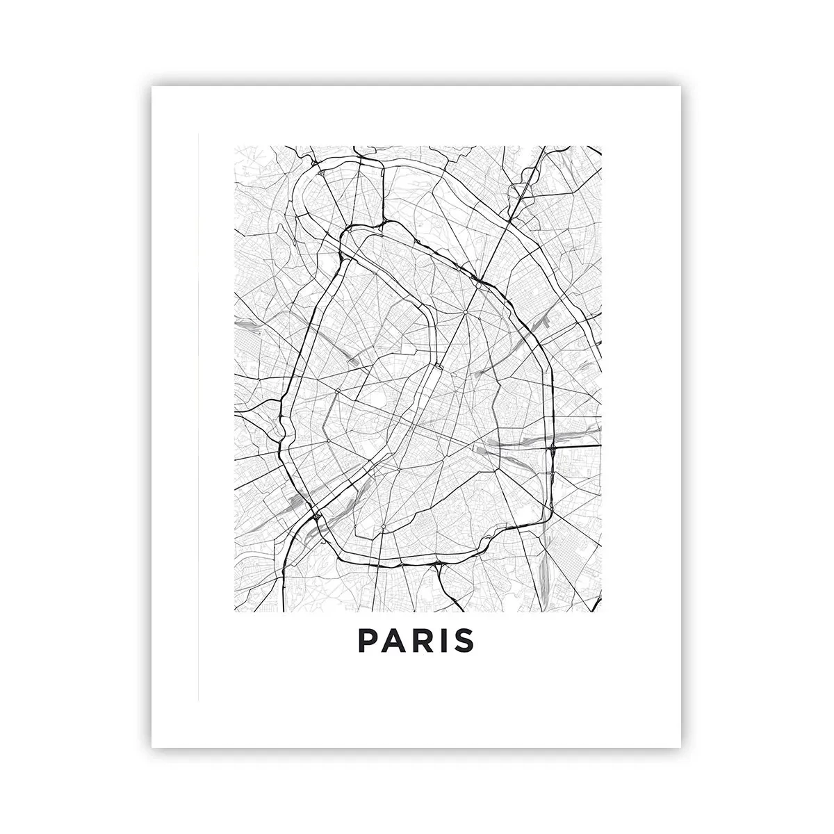 Poster - Pariser Blume - 40x50 cm