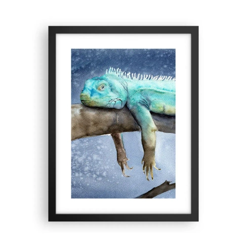 Poster in einem schwarzem Rahmen - Es ist gut! - 30x40 cm