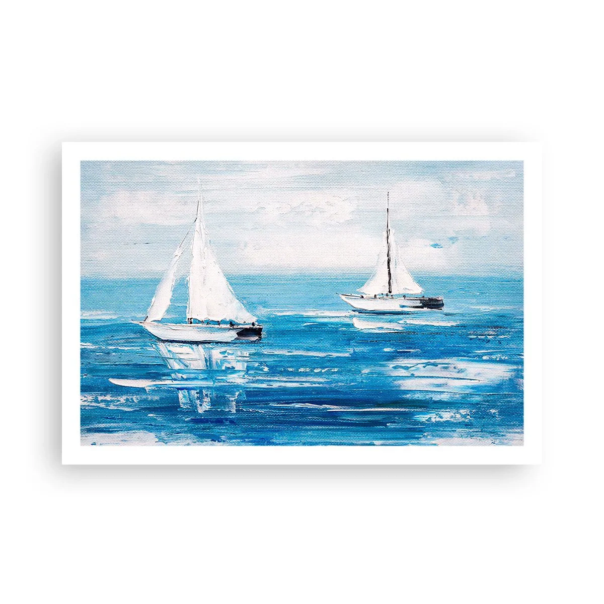 Poster - Mit Freund an der Seite - 91x61 cm