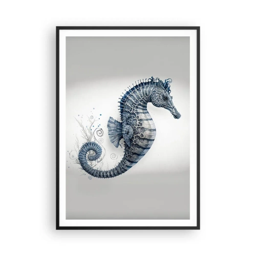 Poster in einem schwarzem Rahmen - Subtiler Witz der Natur - 70x100 cm