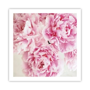 Poster - In rosa Glamour - 60x60 cm