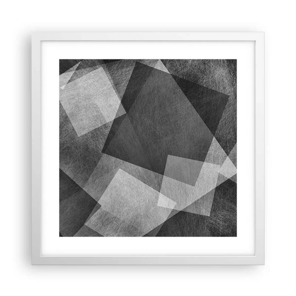 Poster in einem weißen Rahmen - Das ewige Symbol für Beständigkeit und Ordnung - 40x40 cm