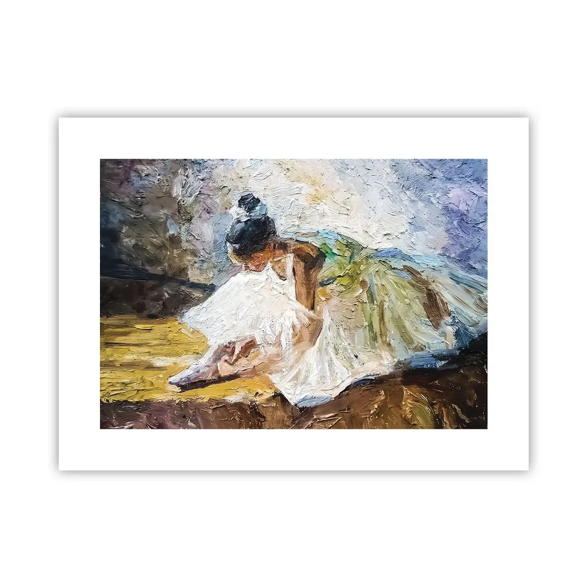 Poster - Aus einem Gemälde von Degas - 40x30 cm