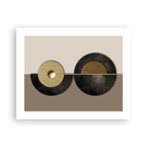 Poster - Variationen rund um den Kreis - 50x40 cm