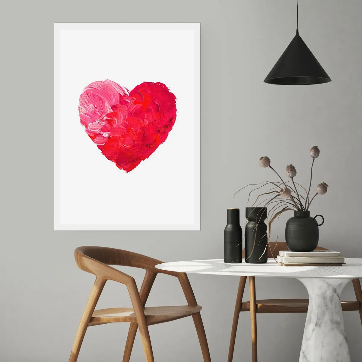 Poster - Alles was du brauchst ist Liebe - 70x100 cm