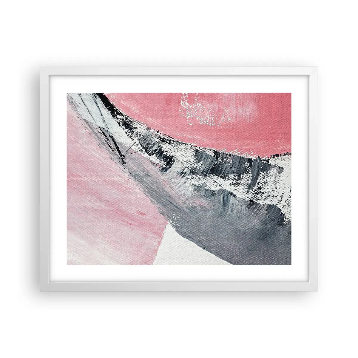 Poster in einem weißen Rahmen - Passende Komposition - 50x40 cm