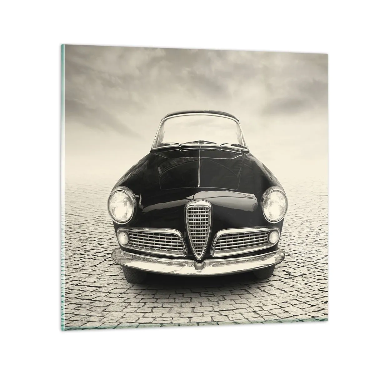 Glasbild - Bild auf glas - Man muss mich einfach lieben - 30x30 cm