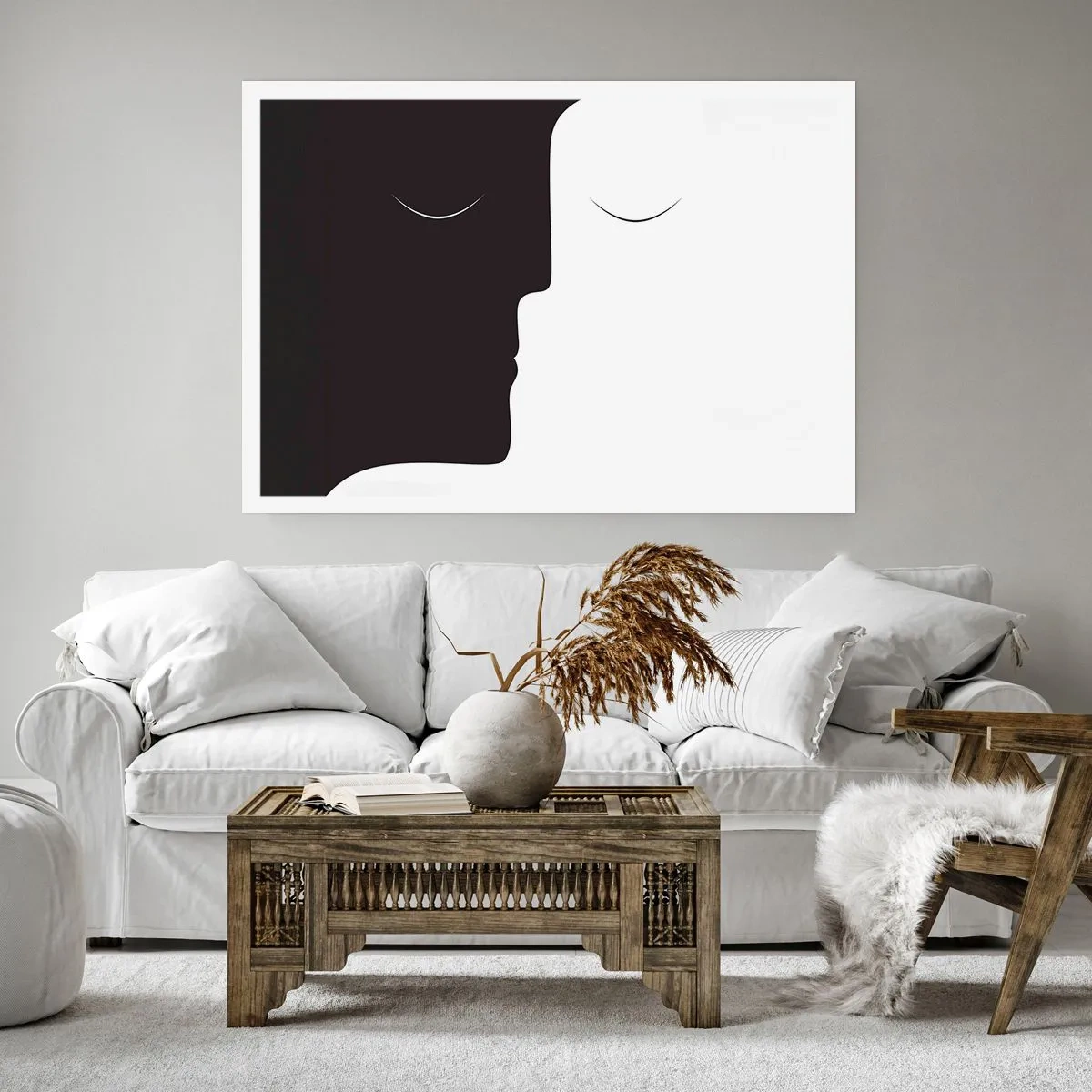 Poster - Einheit der Gegensätze - 40x30 cm