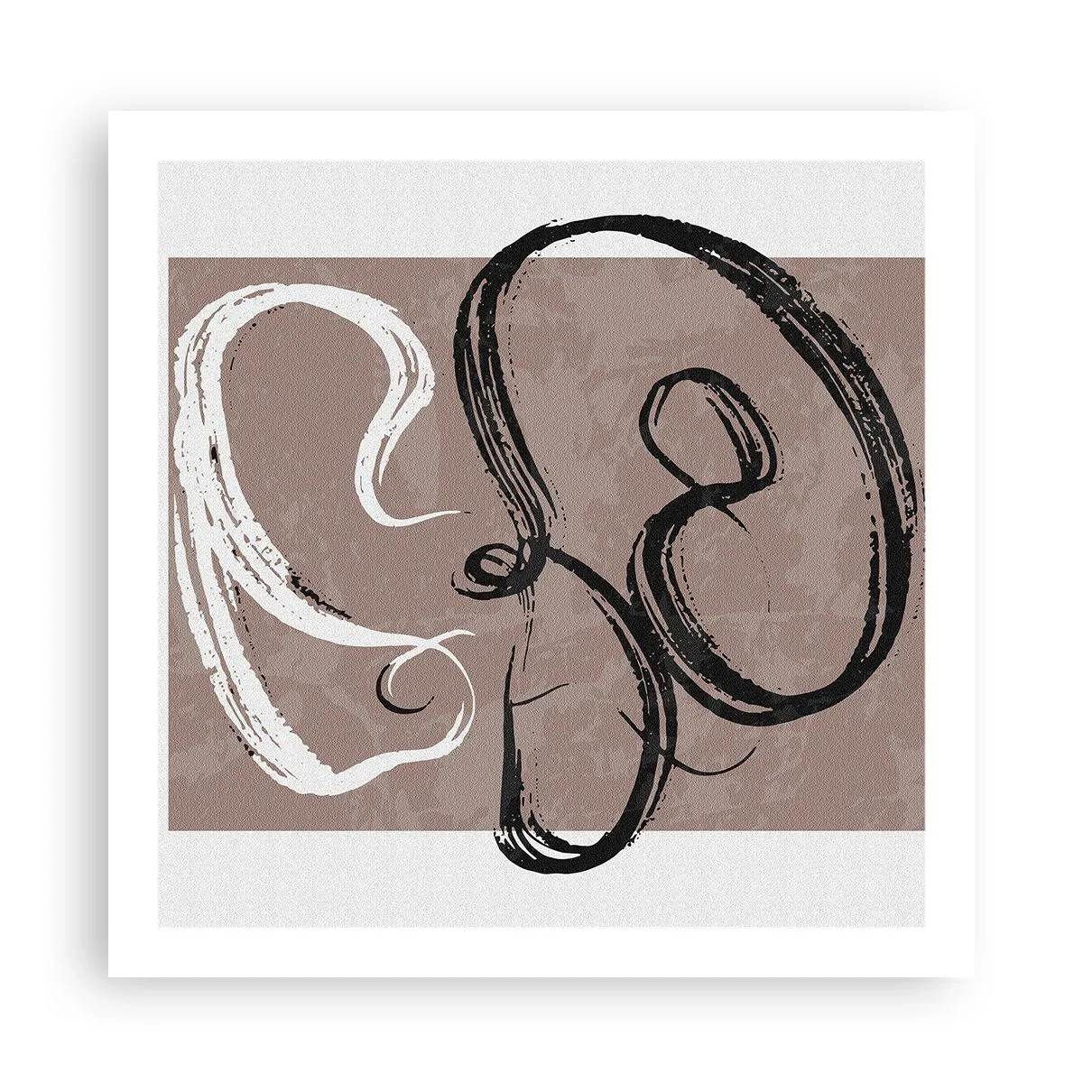 Poster - Komposition – die Suche nach Fülle - 60x60 cm