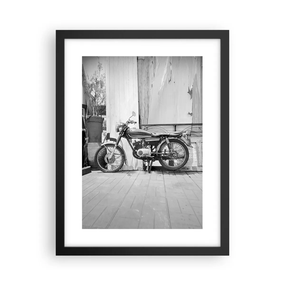 Poster in einem schwarzem Rahmen - Klassik über alles - 30x40 cm