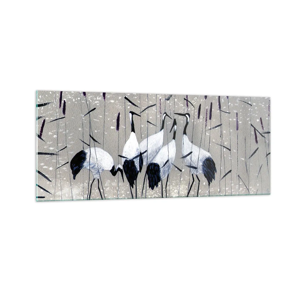 Glasbild - Bild auf glas - Unter ihren eigenen - 100x40 cm