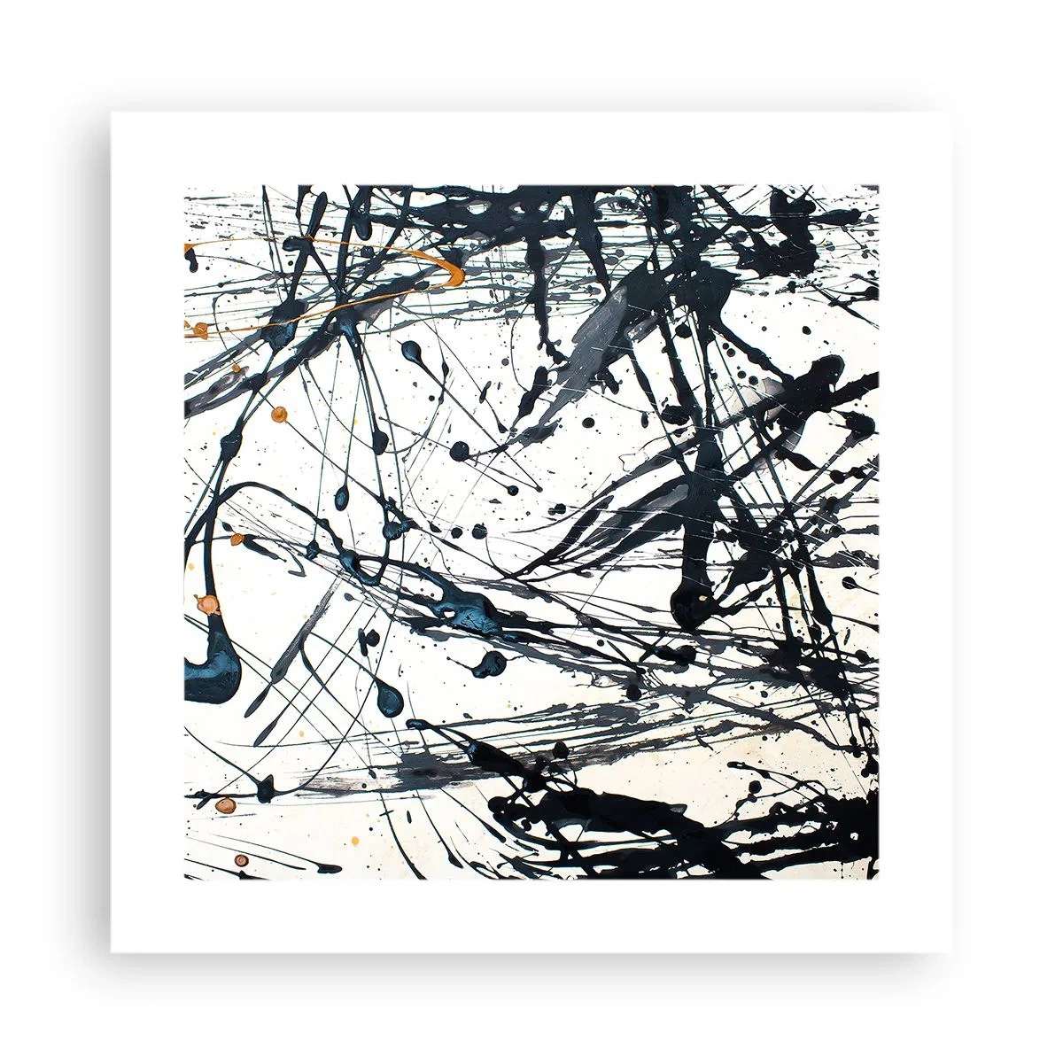 Poster - Expressionistische Abstraktion - 40x40 cm