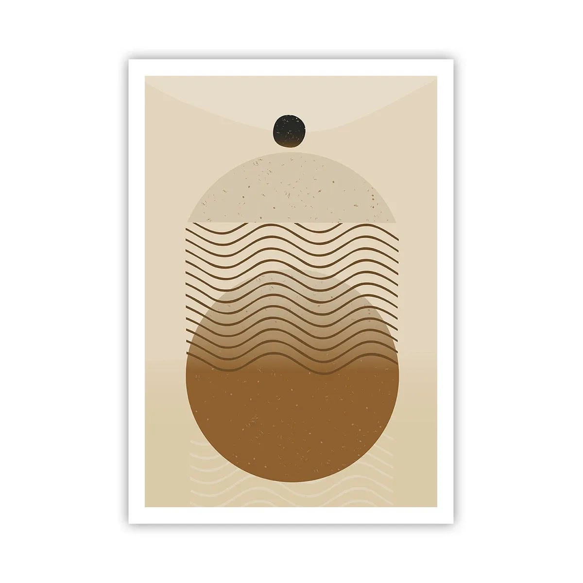 Poster - Zur Entstehung geometrischer Figuren - 70x100 cm