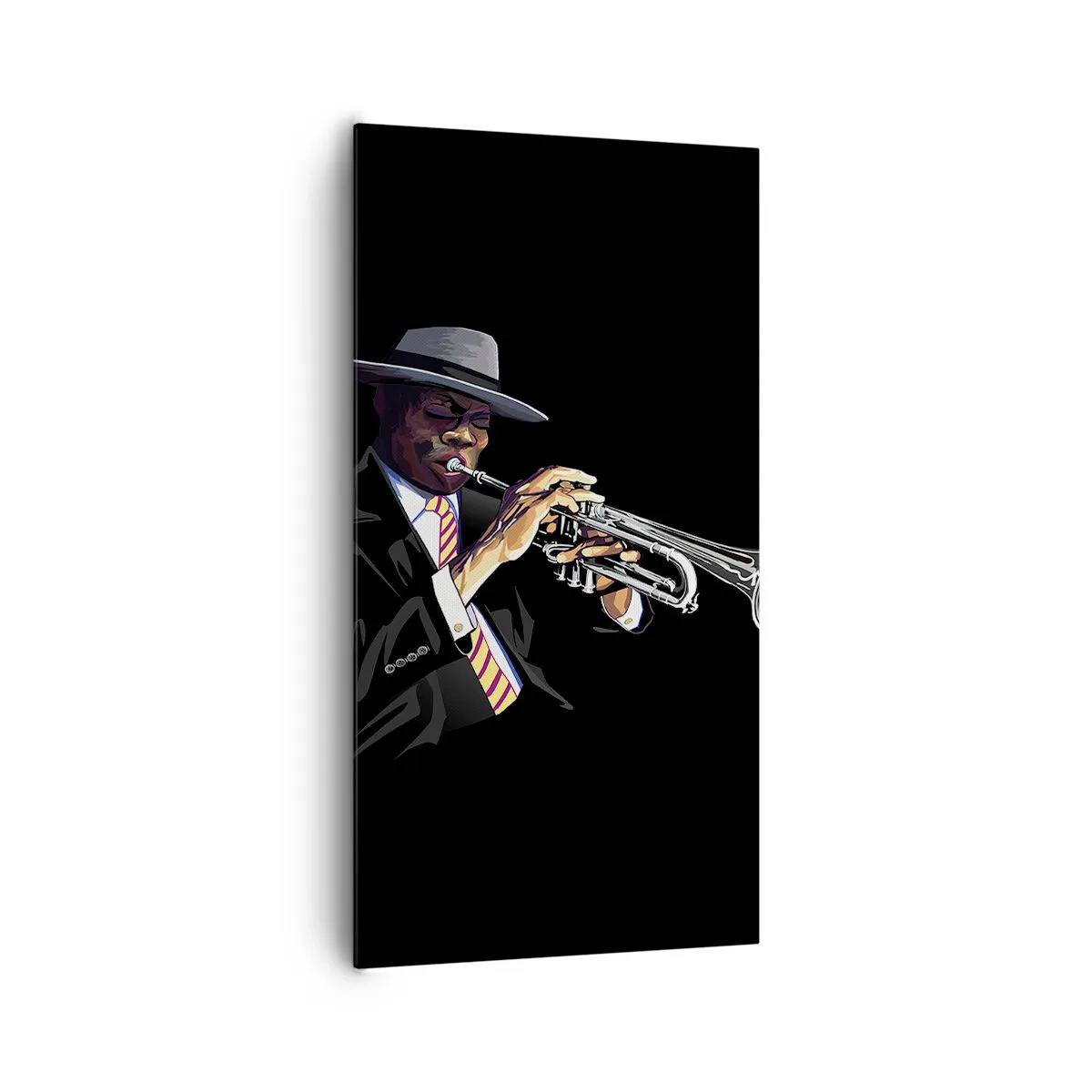 Bild auf Leinwand - Leinwandbild - Charme der alten Schule - 65x120 cm