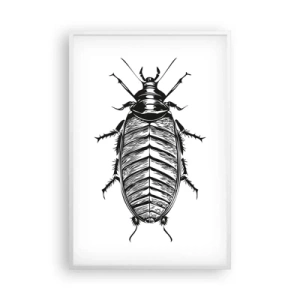 Poster in einem weißen Rahmen - Was für ein Exemplar! - 61x91 cm