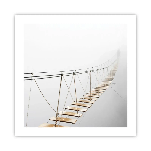 Poster - Wohin wird es dich führen? - 50x50 cm