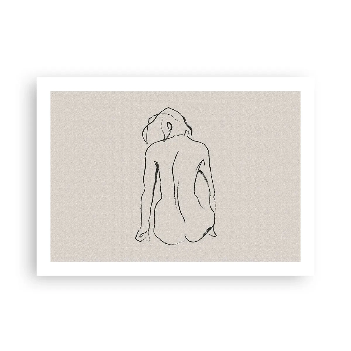 Poster - Mädchenakt - 70x50 cm