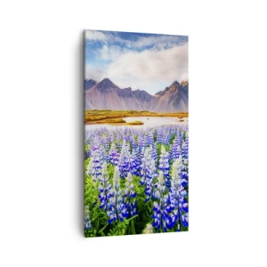 Bild auf Leinwand - Leinwandbild - Kraft und Strenge neben Sanftmut - 45x80 cm