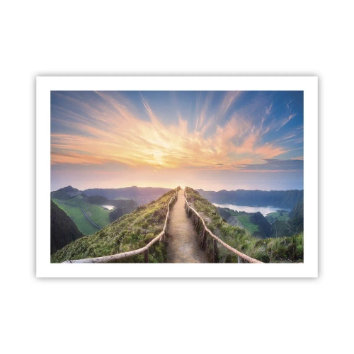 Poster - Nah am Himmel - 70x50 cm