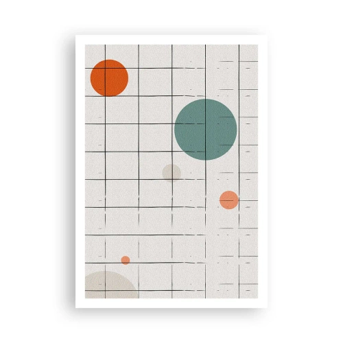 Poster - Gefangen. Wir oder sie? - 70x100 cm