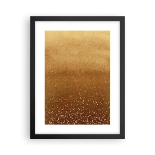 Poster in einem schwarzem Rahmen - Die Geburt des Lichts - 30x40 cm