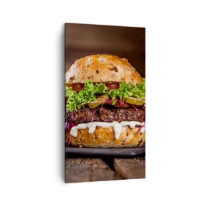 Bild auf Leinwand - Leinwandbild - Amerikanischer Traum - 45x80 cm