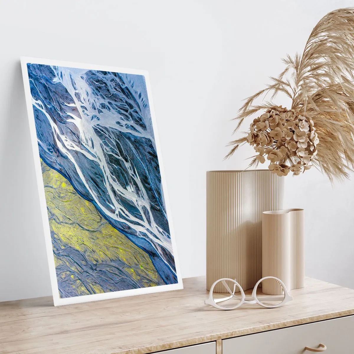 Poster - Felsmalereien der Natur - 40x50 cm