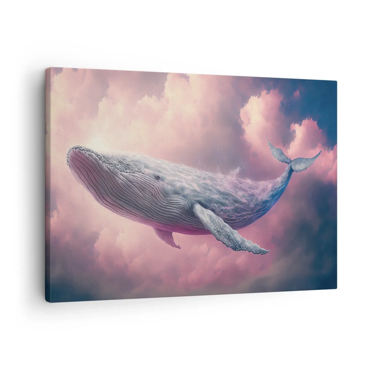 Bild auf Leinwand - Leinwandbild - Reibe deine Augen - 70x50 cm