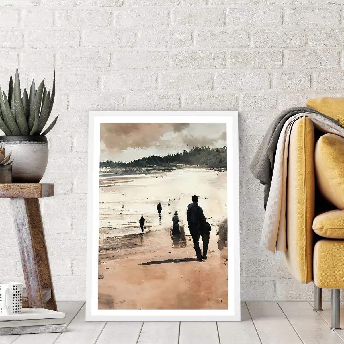 Poster in einem weißen Rahmen - Einberufen - 70x100 cm